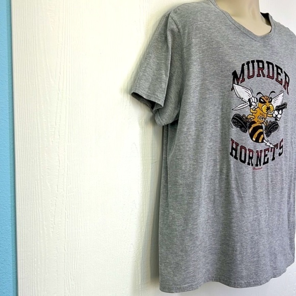 Chowdaheadz - Murder Hornets Unofficial Mascot Of The Worst Year Yet T Shirt XL - Picture 4 of 10